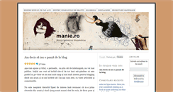 Desktop Screenshot of manie.ro